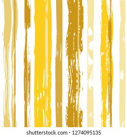 Vector hand drawn paint stripe seamless pattern. Vector striped graphic background. Ink brush strokes. Grunge stripes, trendy hipster paintbrush line. Texture lines backdrop