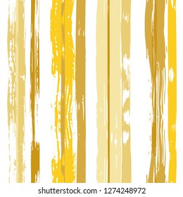 Vector hand drawn paint stripe seamless pattern. Vector striped graphic background. Ink brush strokes. Grunge stripes, trendy hipster paintbrush line. Texture lines backdrop