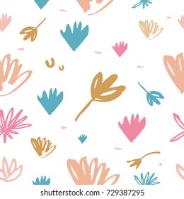 Vector hand drawn pattern. Background, wallpaper.