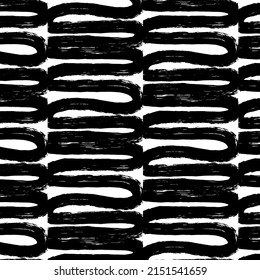 Vector hand drawn pattern with minimalistic illustration. Creative abstract artwork . Template for card, poster, banner, print for t-shirt, pin, badge, patch.