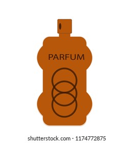 Vector hand drawn Perfume outline doodle icon. Perfume sketch illustration for print, web, mobile and infographics isolated on white background.