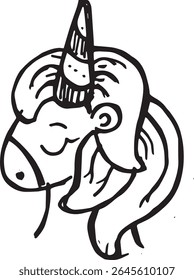 vector hand drawn scribble icon on the white background.