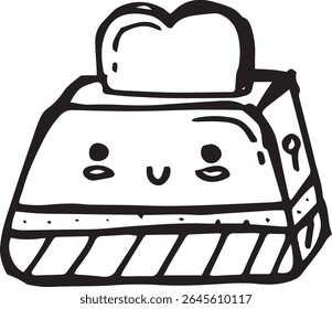 ícone de rabisco desenhado à mão do vetor no fundo branco.