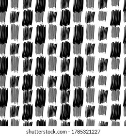 Vector hand drawn seamless background. Illustration with abstract pattern - stock illustration