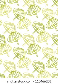 Vector Hand Drawn Sketch Tree Leaf Forest Texture Background Wallpaper