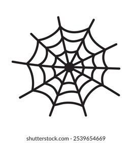 Ícone de Aranha Desenhada à Mão de Vetor