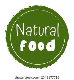 Vektor handgezeichnet Aufkleber für BIO, ECO, GVO FREE, GLUTEN FREE, VEGAN Food. Etiketten für Naturprodukte.
