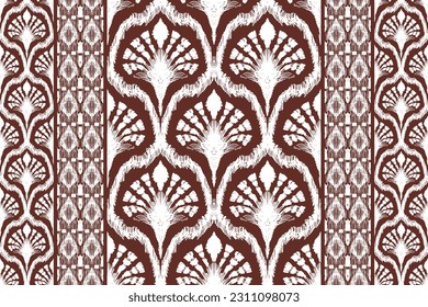 Vector hand drawn style, Ethnic ikat seamless pattern, African style, Abstract vector, Chevron embroidery, Paisley embroidery, Navajo geometric pattern, Aztec and tribal motifs, aboriginal.