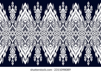 Vector hand drawn style, Ethnic ikat seamless pattern, African style, Abstract vector, Chevron embroidery, Paisley embroidery, Navajo geometric pattern, Aztec and tribal motifs, aboriginal.