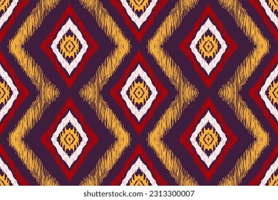 Vector hand drawn style, Ethnic ikat seamless pattern, African style, Abstract vector, Chevron embroidery, Paisley embroidery, Navajo geometric pattern, Aztec and tribal motifs, aboriginal.