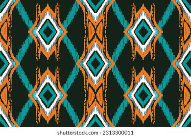 Vector hand drawn style, Ethnic ikat seamless pattern, African style, Abstract vector, Chevron embroidery, Paisley embroidery, Navajo geometric pattern, Aztec and tribal motifs, aboriginal.