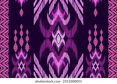 Vektor handgezeichnet Stil, Ethnische ikat nahtlose Muster, afrikanischer Stil, Abstrakte Vektorgrafik, Chevron Stickerei, Paisley Stickerei, geometrisches Muster Navajo, Aztec und Stammesmotive, aboriginal.