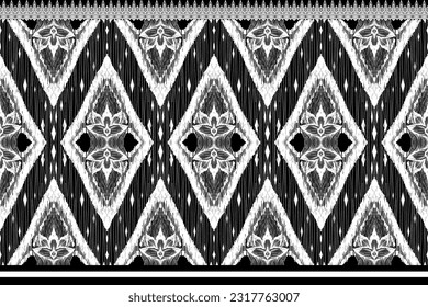 Vector hand drawn style, Ethnic ikat seamless pattern, African style, Abstract vector, Chevron embroidery, Paisley embroidery, Navajo geometric pattern, Aztec and tribal motifs, aboriginal.