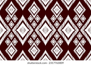 Vector hand drawn style, Ethnic ikat seamless pattern, African style, Abstract vector, Chevron embroidery, Paisley embroidery, Navajo geometric pattern, Aztec and tribal motifs, aboriginal.