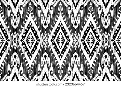 Vector hand drawn style, Ethnic ikat seamless pattern, African style, Abstract vector, Chevron embroidery, Paisley embroidery, Navajo geometric pattern, Aztec and tribal motifs, aboriginal.
