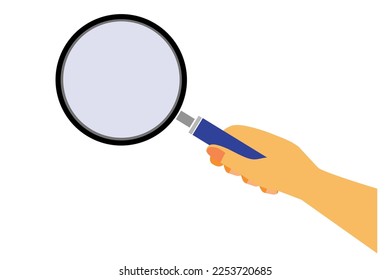 amplificador de retención de mano vectorial aislado en blanco
