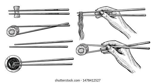 Chopsticks Images Stock Photos Vectors Shutterstock