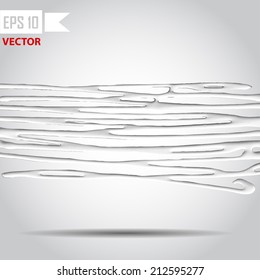 Vector hand made painting stripes background. EPS 10
