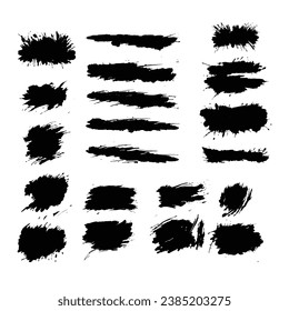 Vector Hand Painted Brush Collection