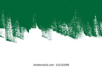Vector hand painted brush strokes background