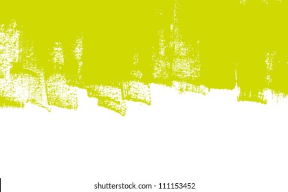 Vector hand painted brush strokes background