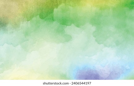 Vector hand painted watercolor abstract watercolor background