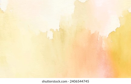 Vector hand painted watercolor abstract watercolor background