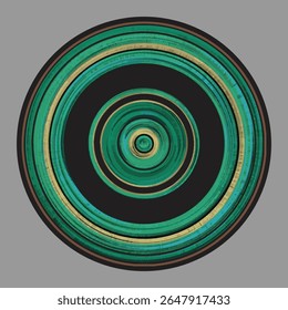vector hand painting cretive round art design for  watercolor drawn modern geometric ceramic plate pattern design, wall decor, poster, print, cover, hat, geometric, creative home decor, t shirt