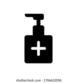 
vector hand sanitizer icon to keep hands clean from bacteria and viruses using the eps 10 format