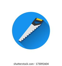 Vector Hand Saw Icon