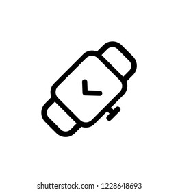 Vector hand wrist watch icon