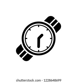 Vector hand wrist watch icon