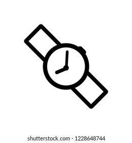 Vector hand wrist watch icon