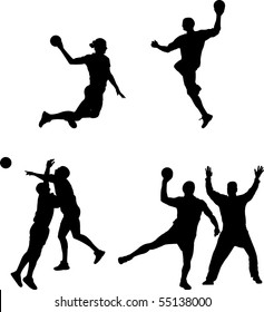 vector handball