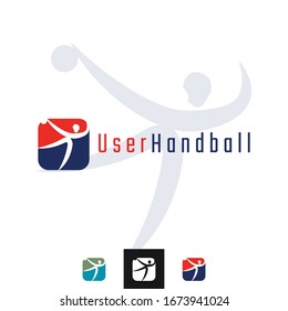 Vector Handball, Sports Logo, Icon.