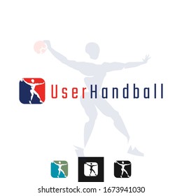 Vector Handball, Sports Logo, Icon.