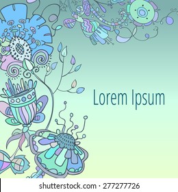 vector hand-drawn  ethnic ornament
