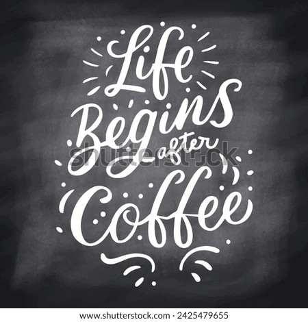 Vector hand-drawn lettering. 