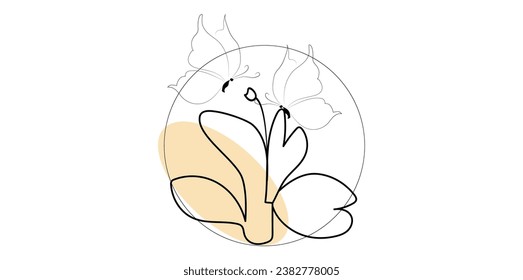Vector hand-drawn or line art design