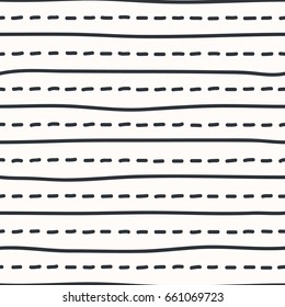 Vector hand-illustrated seamless texture. Tile of endless patterns, draw by hand. Ready for website or print.