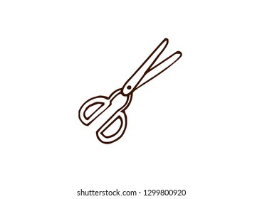 Vector handmade crafts. Hand made tools card background template