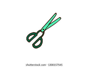 Vector handmade crafts. Hand made tools card background template