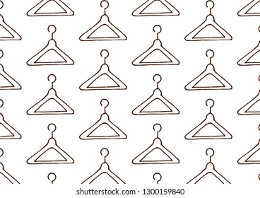 Vector handmade crafts. Hand made tools card background template