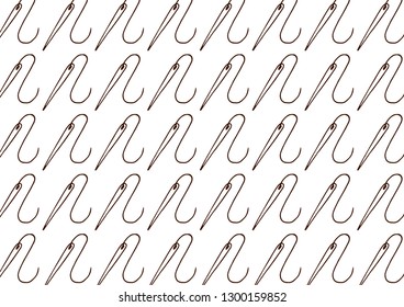 Vector handmade crafts. Hand made tools card background template