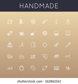 Vector Handmade Line Icons