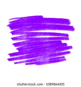 Vector handmade marker strokes. Grunge design elements. Hand drawn textured background.