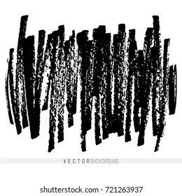 Vector handmade marker strokes. Grunge design elements. Hand drawn textured background.