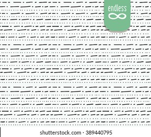 Vector handmade seamless texture. Abstract pattern -  perfect for creating greeting cards, posters, backgrounds, business cards and more...