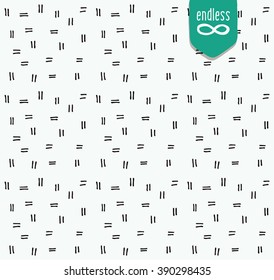 Vector handmade seamless texture. Abstract pattern -  perfect for creating greeting cards, posters, backgrounds, business cards and more...