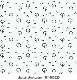 Vector handmade seamless texture. Abstract pattern -  perfect for creating greeting cards, posters, backgrounds, business cards and more...